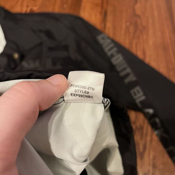 NWT Supra x Call Of Duty Black Opps Snap Windbreaker Coaches Jacket Black Men XL - Picture 14 of 14